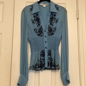 Carolina Herrera Vintage Original Sample Blouse XS